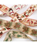 Christmas ribbon 63 mm / Different