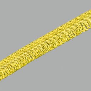 Decorative fringe for furniture / 16070-124 Yellow