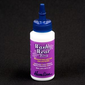 Wash and wear Glue