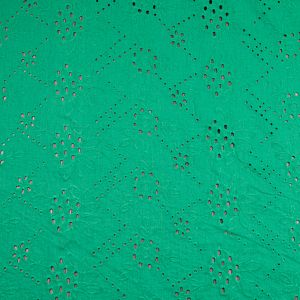 Cotton broderie / Green