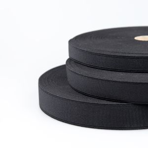 Hard Elastic / Different widths / Black