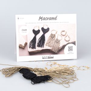 Make yourself macramé earrings