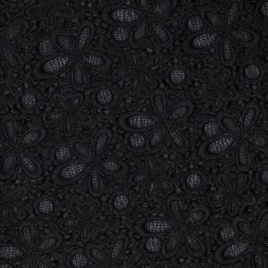 Guipure lace / Black