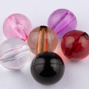 Acrylic pearls 16 mm / Different shades