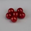 Mother-of-pearl pearls 16 mm / 168 Red