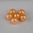 Mother-of-pearl pearls 16 mm / 281 Orange