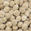 Acrylic pom-poms set / 6 mm beige