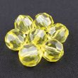 Faceted pearls 16 mm / Yellow 110