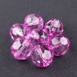 Faceted pearls 16 mm / Fuchsia 143