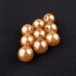 Mother-of-pearl pearls 14 mm / 283 Terracota