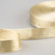 Glitter ribbon 25 mm / Gold