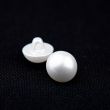 Round small button / 10 mm / White