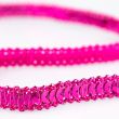 Net Trim with Sequins 10 mm / Fuchsia