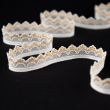 Stretch lace 15 mm / Natural-gold