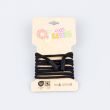 Cotton jacket string with cord ends 5 mm / Black