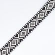 National style ribbon Aztec / Black