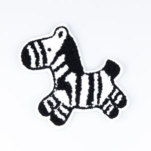 Piešujamais motīvs 130 x 140 mm / Pūkains zebra