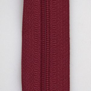 3 mm spirāles rāvējslēdzējs 60 cm / Bordo 178