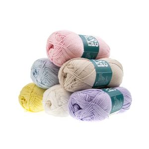 Dzija James C Brett It´s 100% Pure Cotton 100 g/ Dažādi toņi