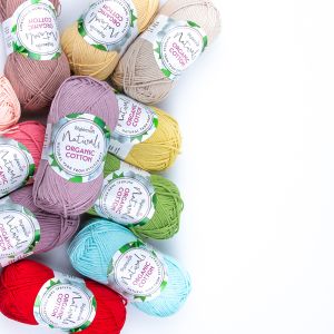 Dzija Stylecraft Naturals Organic Cotton 50 g / Dažādi toņi