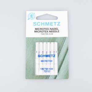 Šujmašīnu adatas Schmetz / Microtex 70/10