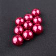 Perlamutra pērlītes 14 mm / 178 Bordo